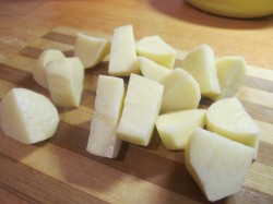 Мясо запеченное с картофелем в рукаве