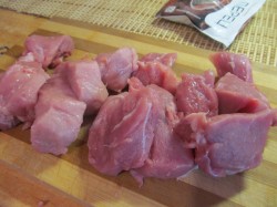 Мясо запеченное с картофелем в рукаве