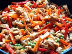 название картинки Мясо с овощами в пергаменте