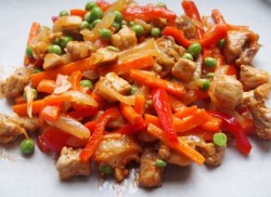 название картинки Мясо с овощами в пергаменте