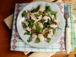 Курица с фасолью стручковой - шаг 5 Курица с фасолью стручковой - шаг 5