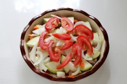 Мясо свинина под шубой в духовке - шаг 5 Мясо свинина под шубой в духовке - шаг 5