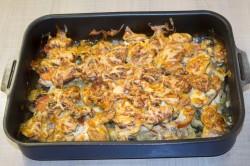 Мясо в духовке с томатами грибами соусом