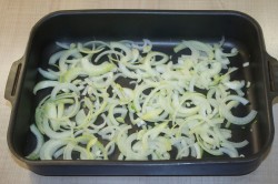 Мясо в духовке с томатами грибами соусом