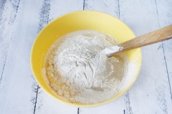 Наан индийская лепешка с чесноком