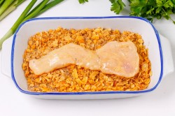 Наггетсы на сковороде