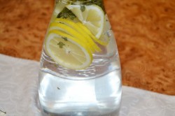 Напиток для похудения имбирь огурец лимон мята