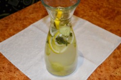 Напиток для похудения имбирь огурец лимон мята