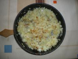 название картинки Закусочный торт наполеон с шампиньонами