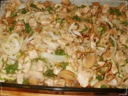 Мясо по французски с шампиньонами