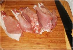 Мясо по французски с шампиньонами