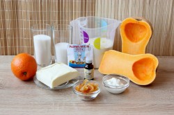 Насыпной пирог с тыквой и апельсином - шаг 1 Насыпной пирог с тыквой и апельсином - шаг 1