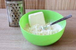 Насыпной пирог с тыквой и апельсином - шаг 4 Насыпной пирог с тыквой и апельсином - шаг 4