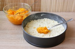 Насыпной пирог с тыквой и апельсином - шаг 6 Насыпной пирог с тыквой и апельсином - шаг 6