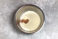 название картинки Насыпной пирог с яблоками