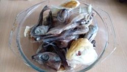 Насыщенное ризотто с морским окунем и сливками - шаг 1 Насыщенное ризотто с морским окунем и сливками - шаг 1