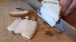 название картинки Нежное сало горячим способом