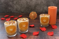 Нежный сливочный десерт с апельсином и фундуком - шаг 9 Нежный сливочный десерт с апельсином и фундуком - шаг 9