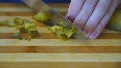 название картинки Необычный овощной салат с лососем