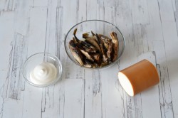 Несладкий блинный торт - шаг 7 Несладкий блинный торт - шаг 7