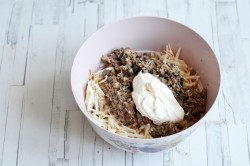 Несладкий блинный торт - шаг 10 Несладкий блинный торт - шаг 10