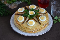 Несладкий блинный торт - шаг 19 Несладкий блинный торт - шаг 19