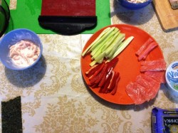 Нигири суши и роллы