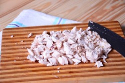 Новогодний салат Часы