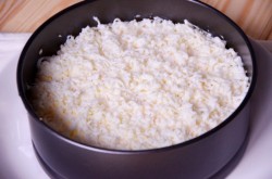 Новогодний салат Часы