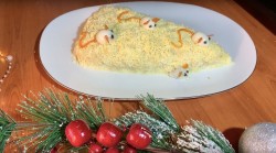 Новогодний салат Мышкин Дом