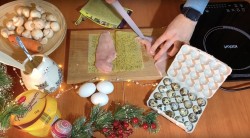 Новогодний салат Мышкин Дом