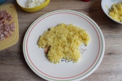 Новогодний салат Собачка к Новому году 2018