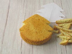 Новогодний торт Елка бисквитный - шаг 10 Новогодний торт Елка бисквитный - шаг 10