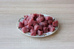 Нут с говядиной