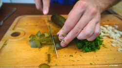 Тушеная капуста с бараниной