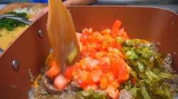 Тушеная капуста с бараниной