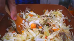 Тушеная капуста с бараниной