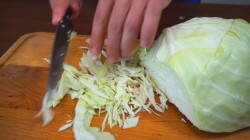 Тушеная капуста с бараниной