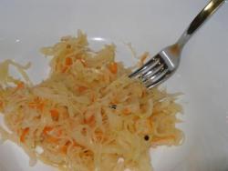 название картинки Квашеная капуста с маслом