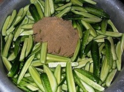 Огурцы горчичные на зиму