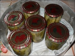 Огурцы горчичные на зиму