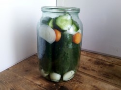 Огурцы по польски на зиму