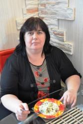 название картинки Салат фасоль курица шампиньоны