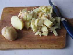 название картинки Окрошка на воде с говядиной и майонезом