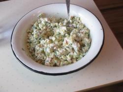 название картинки Окрошка по классике на сметане с водой