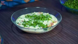 Окрошка с редисом и огурцом на кефире - шаг 13