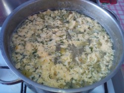 Суп из окуня речного с картошкой