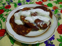 Оладьи из чёрствого хлеба - шаг 12