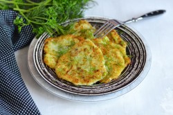 Оладьи из кабачков без яиц