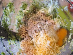 название картинки Оладьи из кабачков в духовке